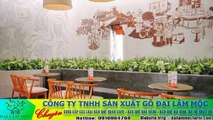 Xưởng sản xuất bàn ghế cafe theo yêu cầu