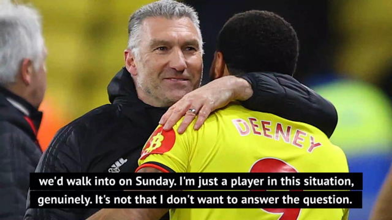Watford skipper Deeney surprised by Pearson sacking