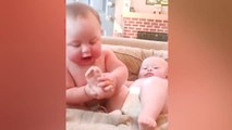 Funny and Fails Baby Siblings Playing Together - Funny Baby Baby Siblings