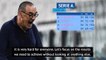 Sarri not getting ahead of himself as Juve close in on title