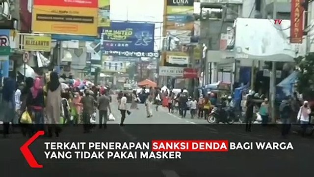 Sukabumi Siap Terapkan Denda Bagi yang Tak Pakai Masker