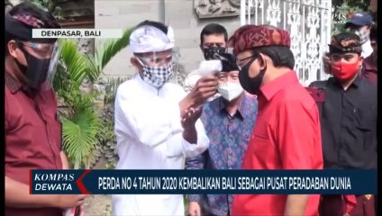PERDA Untuk Penguatan Dan Pemajuan Kebudayaan Bali