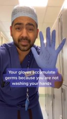 Doctor Explains How Gloves are Harmful in Battle Against Covid-19