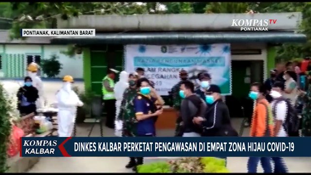 Dinkes akan Terus Awasi Empat Zona Hijau Covid-19 di Kalbar
