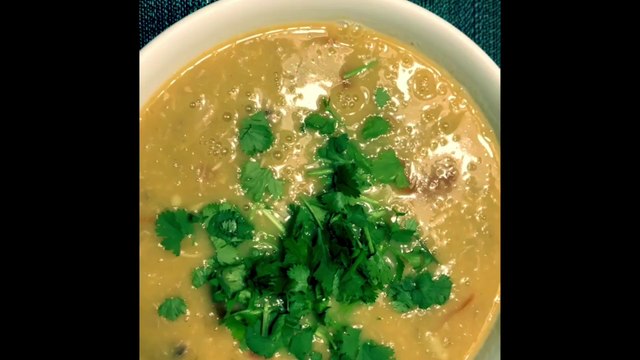 Oatmeal and Lentils Soup / Healthy Recipe