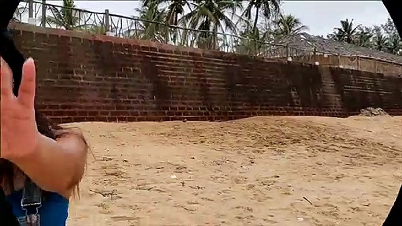 HOT and BEAUTIFUL Sinquerium Beach in Candolim Goa.