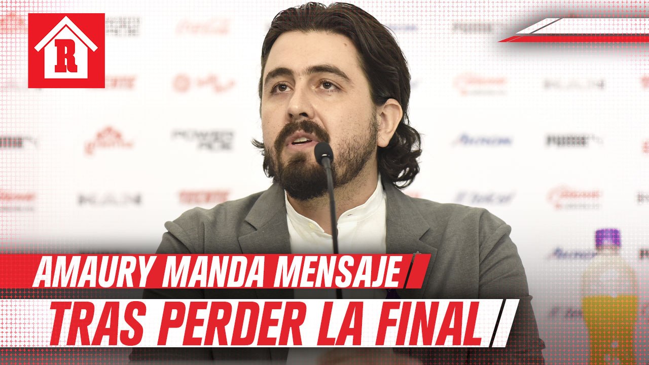 Amaury Vergara mandó mensaje de aliento tras perder final vs Cruz Azul