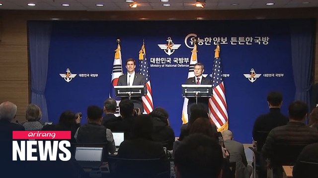 Defense chiefs of S. Korea, U.S. discuss OPCON transfer, defense costs
