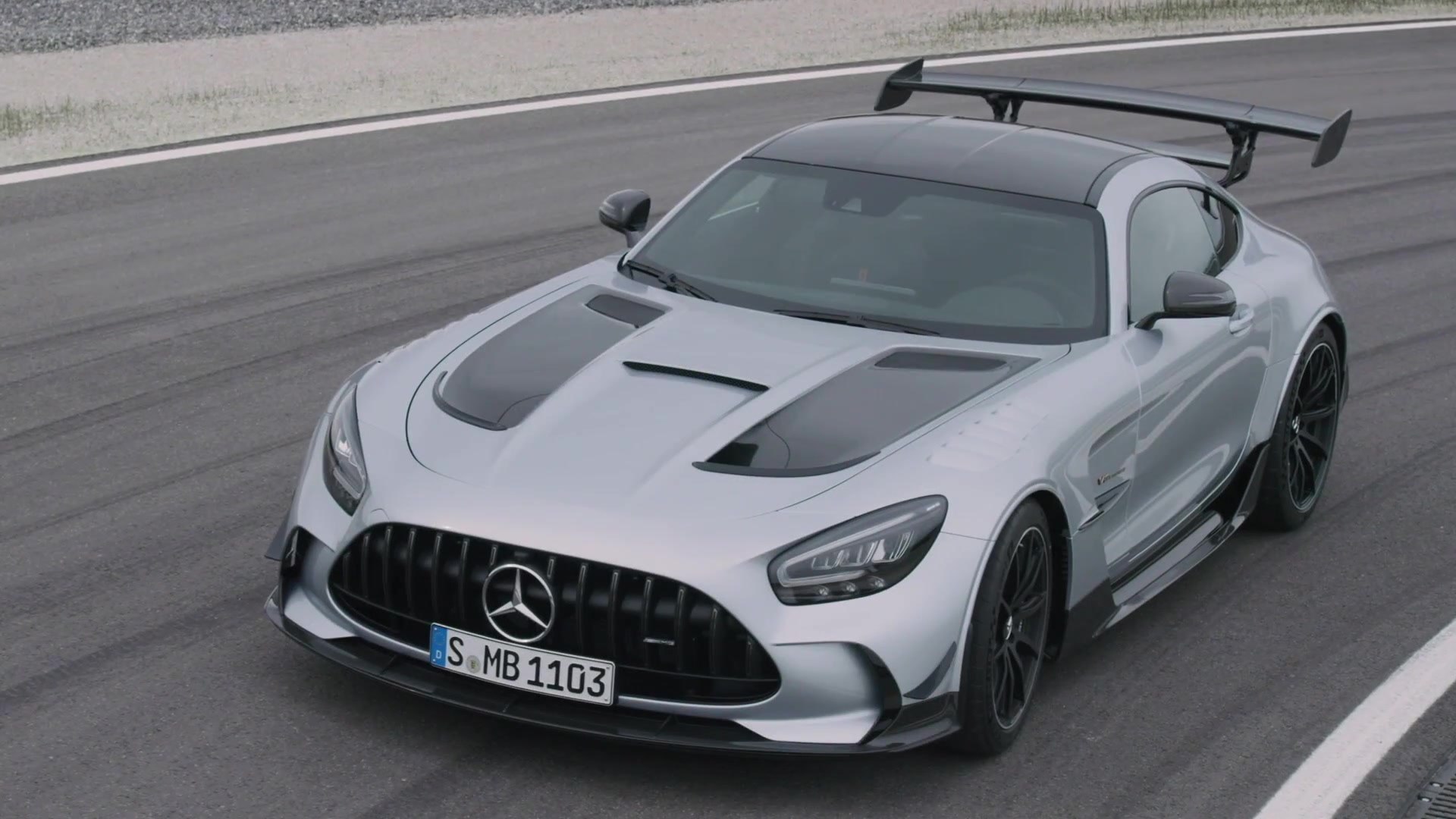 Der Neue Mercedes Amg Gt Black Series Exterieur Video Dailymotion