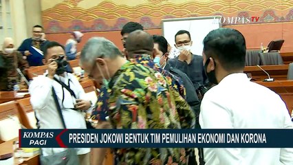 Ini Tim Bentukan Jokowi, Tim Pemulihan Ekonomi dan Corona, Seperti Apa?