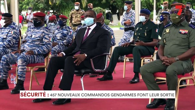 Sécurité | 457 nouveaux commandos gendarmes font leur sortie