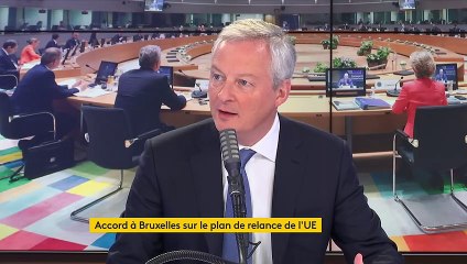 Accord à Bruxelles, relance en France, Huawei… Le '8h30 franceinfo' de Bruno Le Maire