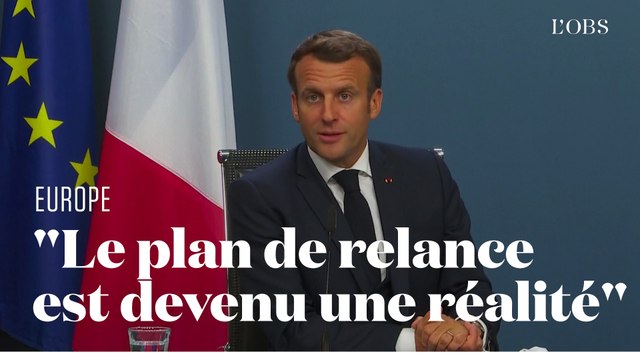 Emmanuel Macron salue un accord historique pour l'Union européenne