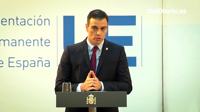 Sánchez: Es un gran acuerdo para Europa. Estamos 95% satisfechos, pero así es la negociación.