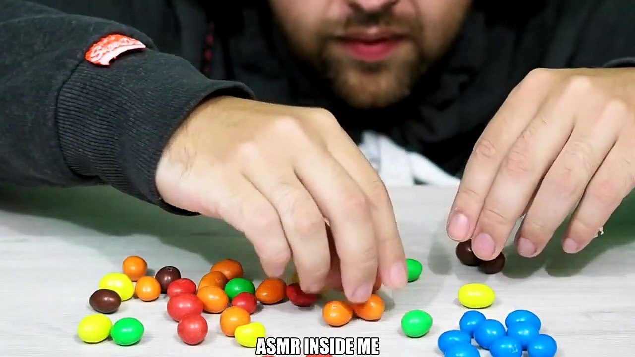 ASMR CHOCOLATE CANDY M&M's | EATING 6 FLAVORS | CRUNCHY EATING SOUND ...
