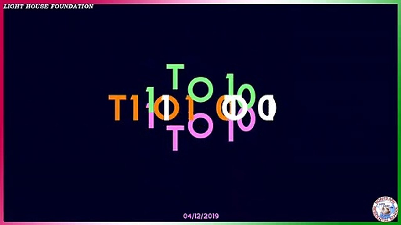 Counting Numbers 1 to 10
