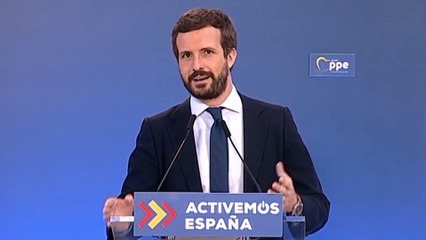 Casado celebra el acuerdo europeo para paliar los estragos de la pandemia