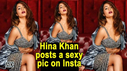 Hina Khan posts a sexy pic on Insta