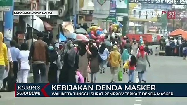 Walikota Tunggu Surat Pemprov Terkait Denda Masker