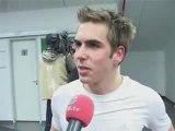 Philipp Lahm interview after match Bayern Munich vs Hannover