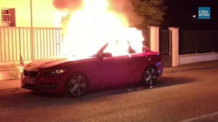 Troyes : une voiture incendiée dans la nuit de lundi à mardi