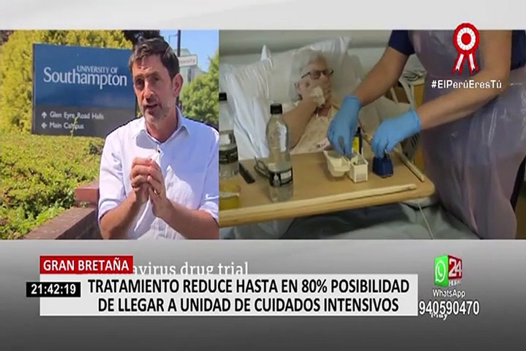 Reino Unido: desarrollan tratamiento que reduce un 80% la cantidad de pacientes en UCI con coronavirus