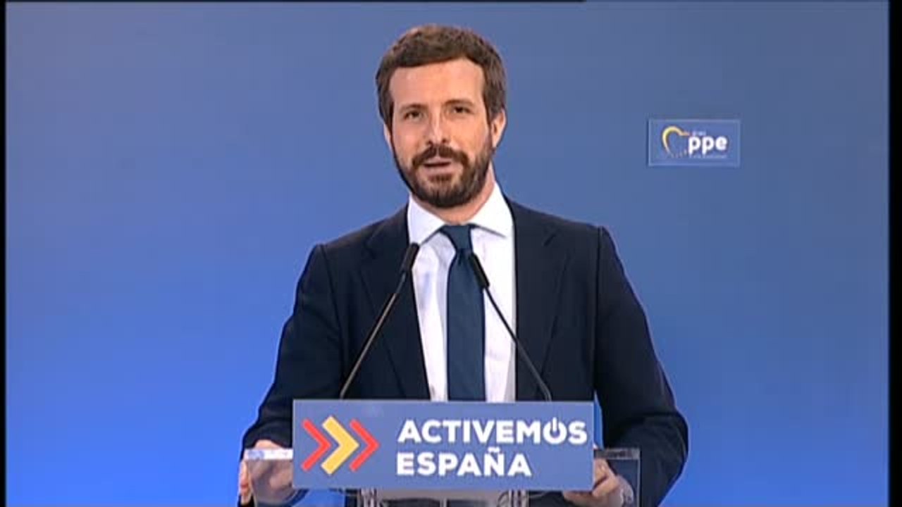 Casado: "Celebramos el acuerdo que se ha alcanzado en el Consejo Europeo"