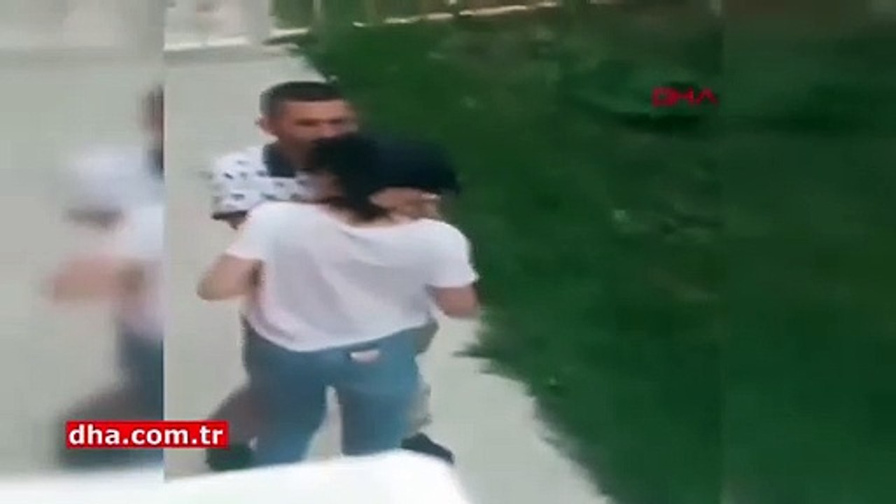 Bir kadına şiddet olayı daha! Genç kadını böyle dövdü!