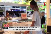 Francia: multarán a quienes no usen mascarillas en espacios cerrados