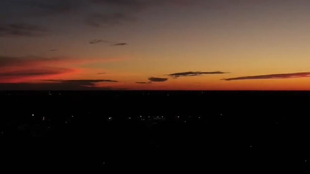 Gorgeous sunset after storms