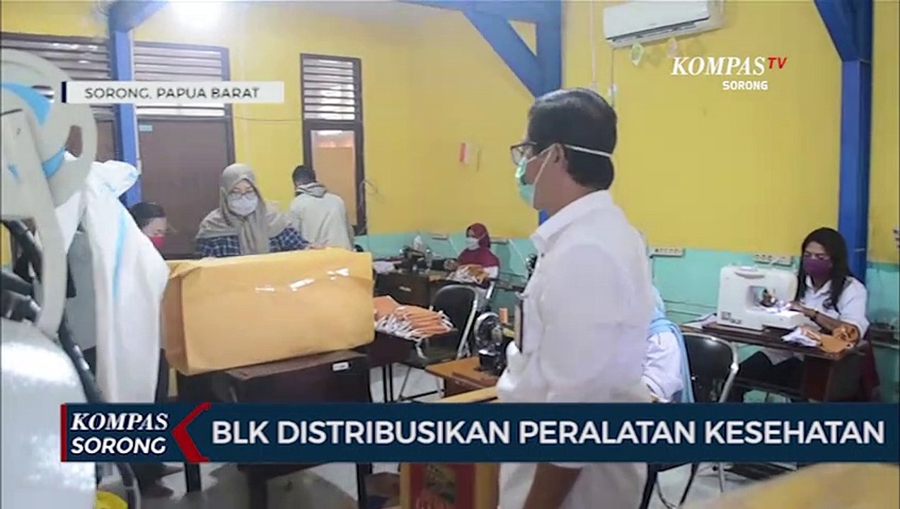 BLK Distribusikan Peralatan Kesehatan