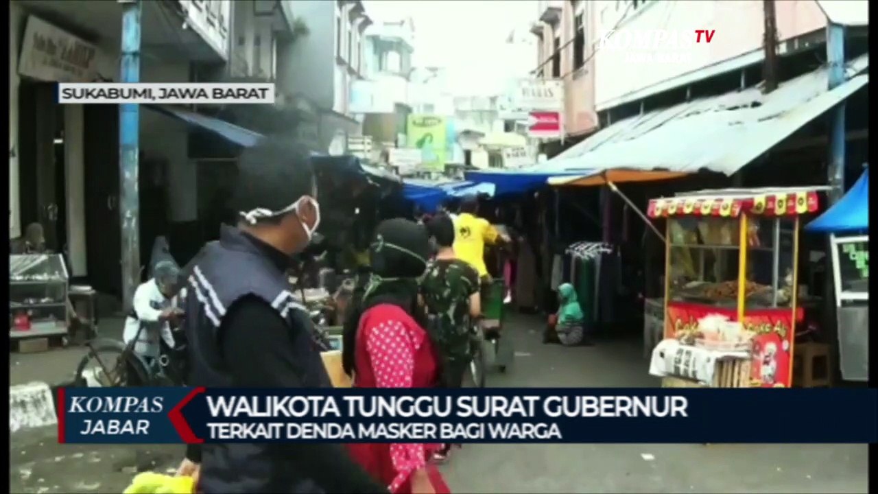 Walikota Tunggu Surat Denda Masker dari Gubernur