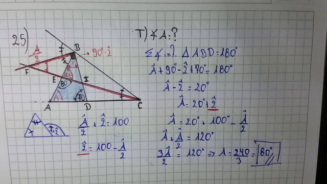 Ejercicio Nº25 Triángulos Geometría de Calvache