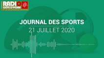Le Journal des Sports de 06 heures du 21 juillet 2020 [Radio Côte d'Ivoire]