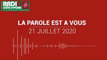 La parole est à vous du 21 juillet 2020 [Radio Côte d'Ivoire]
