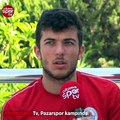 Pazarsporlu futbolcular Mehmet Aytemiz, Can Vural ve Oğuzhan Demir'den Albimo Spor TV'ye Açıklamalar