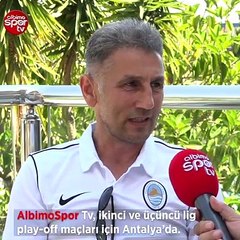 Pazarspor Teknik Direktörü Şevki Tonyalı: "Bu takım etiyle tırnaklarıyla buralara kadar geldi"