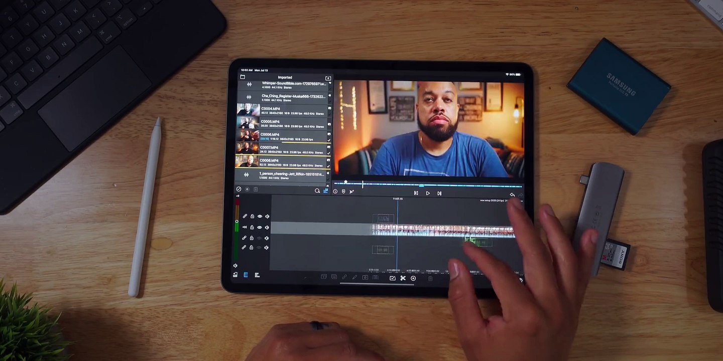 IPAD PRO VIDEO EDITING WORKFLOW 2020 LUMAFUSION 2.3