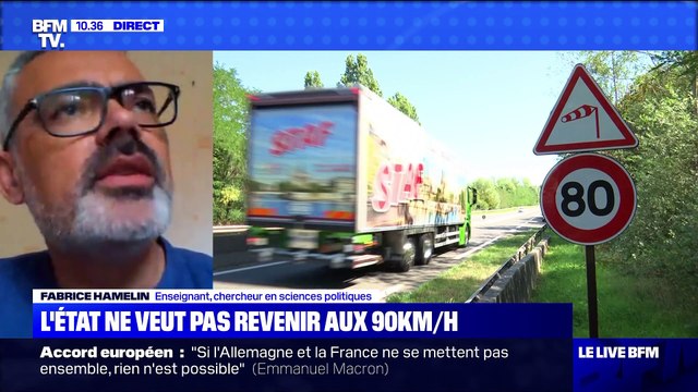 L'Etat ne veut pas revenir aux 90 km/h - 21/07