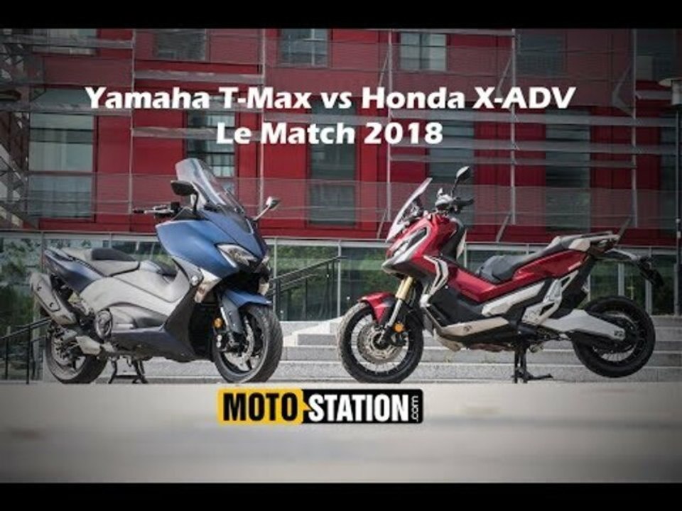Honda X-ADV vs Yamaha TMAX DX : Le match choc scooter 2018 !