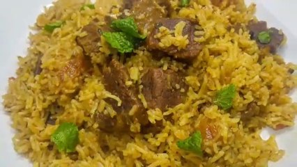 Mix Spicy Beef Biryani - Meerab's Kitchen Special