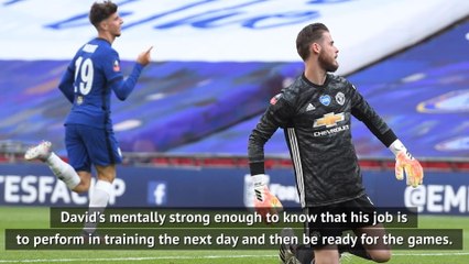 Download Video: FOOTBALL: Premier League: De Gea 'mentally strong enough' to put mistakes behind him - Solskjaer