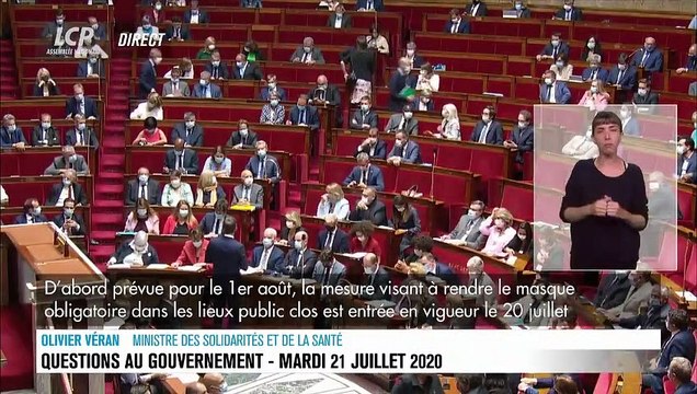Coronavirus - La distribution gratuite de masques à destination du public précaire va être relancée, annonce le ministre de la Santé, Olivier Véran
