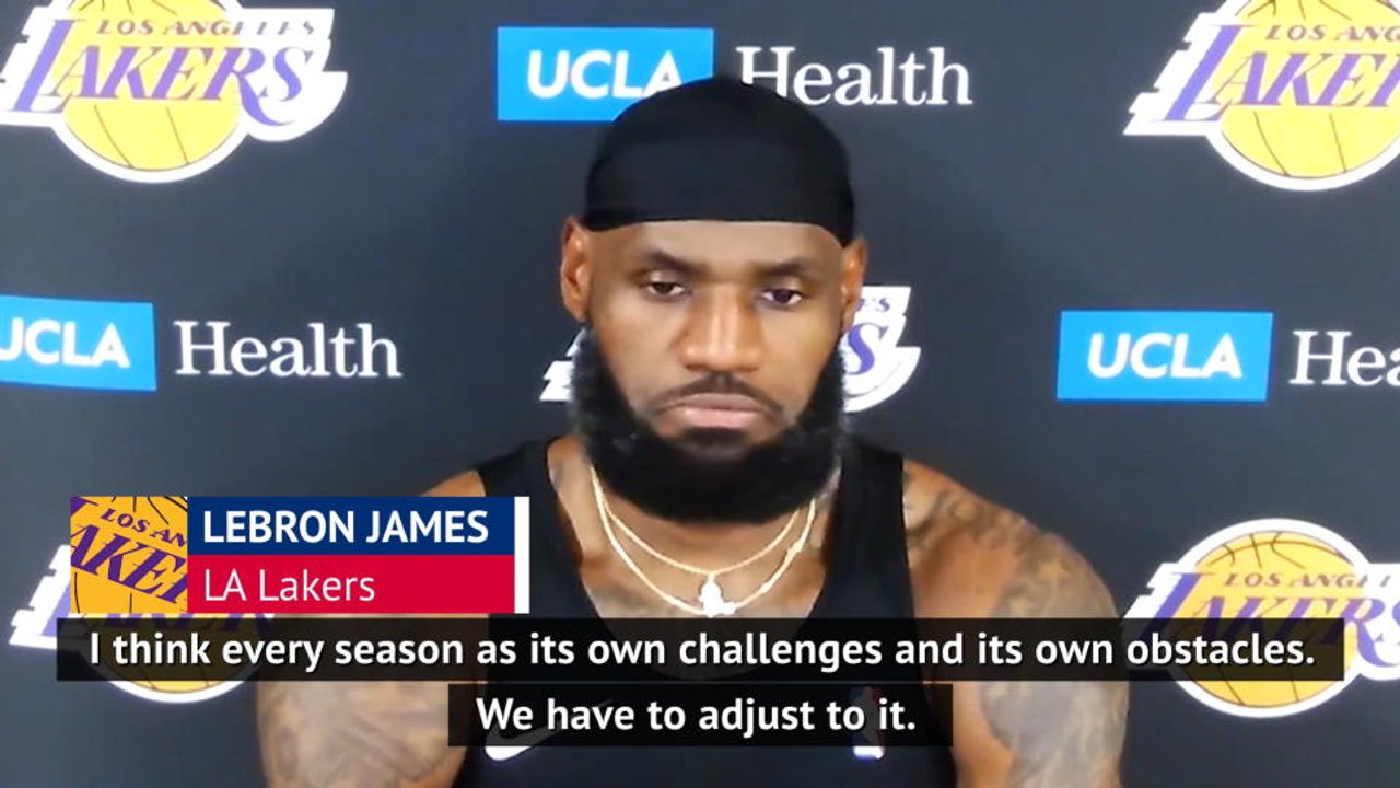 Every NBA season has its challenges - LeBron James