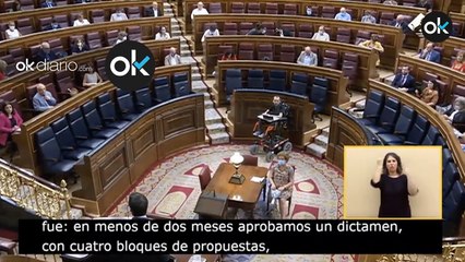 Los ministros 'palmeros' de Sánchez se ausentan del debate de la Reconstrucción en el Congreso