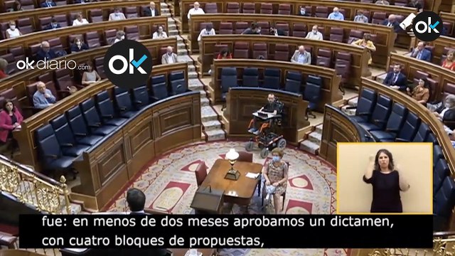 Los ministros 'palmeros' de Sánchez se ausentan del debate de la Reconstrucción en el Congreso