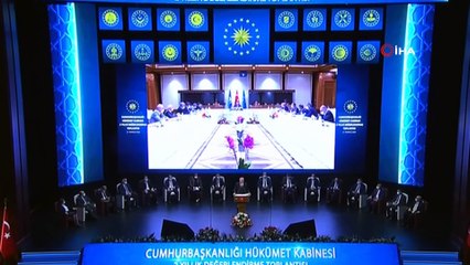 Cumhurbaşkanı Erdoğan, Cumhurbaşkanlığı Sistemi'nin ikinci yılında önemli açıklamalarda bulundu