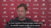 Lifting Premier League trophy will feel like Christmas - Klopp