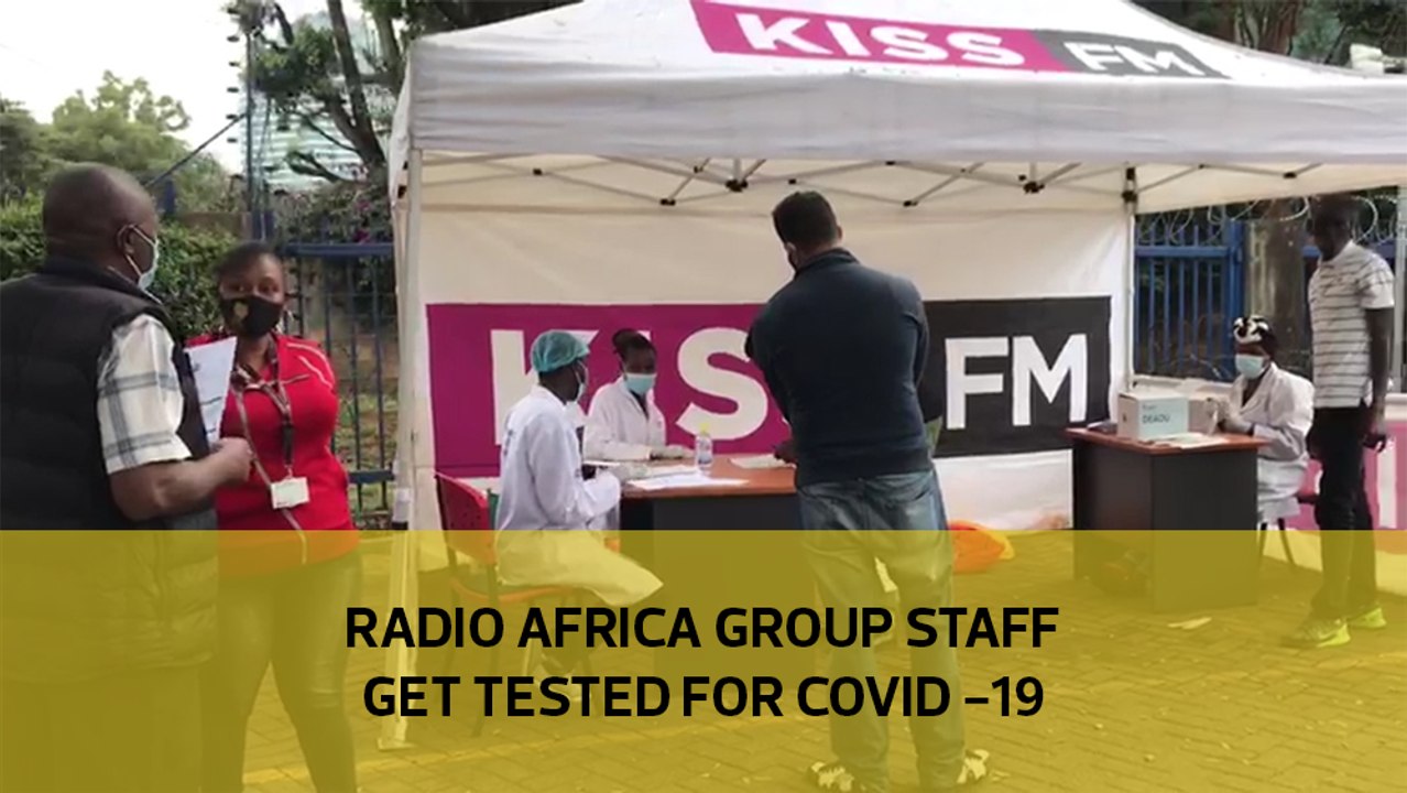 Radio Africa group staff get tested for Covid19 video Dailymotion