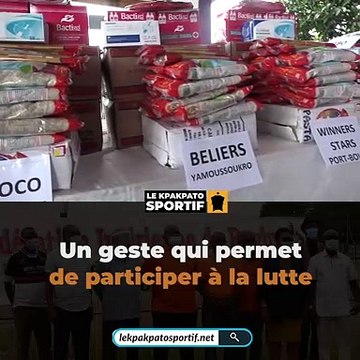 Remise de dons du Rugby Africa et la FIR